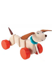 Plan Toys - Pull Along Happy Puppy Wooden - Image 3